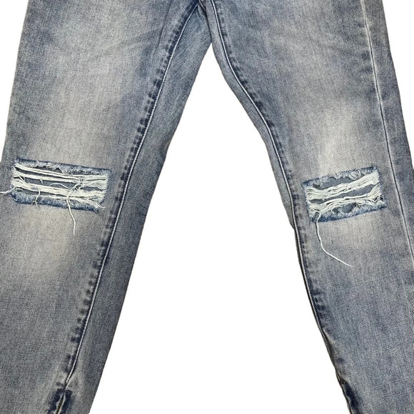 One X OneTeaspoon High Waist Distressed Frayed Ankle Jean.  Sz: 25 - Picture 8 of 12